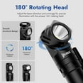 thumbnail image 5 of WUBEN L1 Rechargeable Flashlight High Lumens, 2000 Lumen Bright Tactical Flashlight,Dual Light Sources Pocket,IP68 Waterproof, 5 of 10