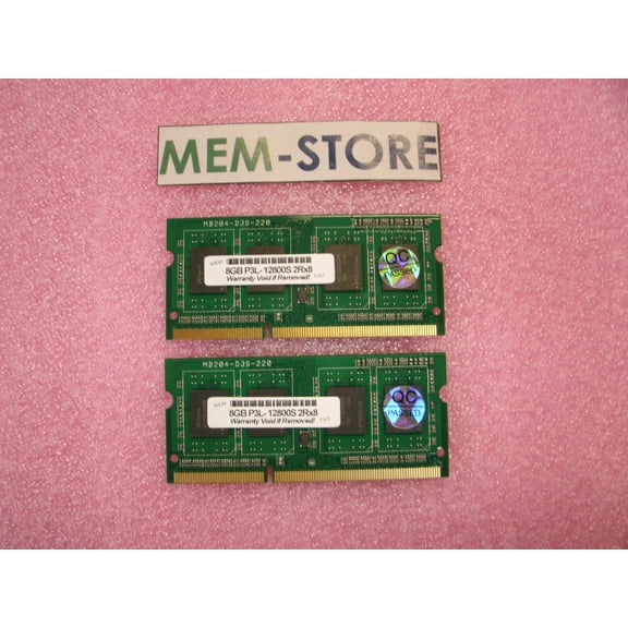 0B47381 16GB 2x8GB PC3L-12800S DDR3 1600Mhz 1.35V Memory ThinkCentre M93p M93z (3rd Party)