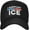 Black, variant on I Support Ice Hat I Stand with Ice Hat Trucker Cap for Men Women Black