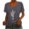 thumbnail image 1 of Camiseta sin mangas con cuello en V y estampado informal elegante para mujer OAVQHLG3B Store  lin121212, 1 of 5