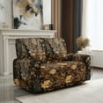 thumbnail image 2 of Yuyamidu Camo Loveseat Recliner Covers 2 Seater Hunting Reindeer Reclining Sofa Covers with Elastic Edge Easy to Install Furniture Protector Covers for Pet, 2 of 8