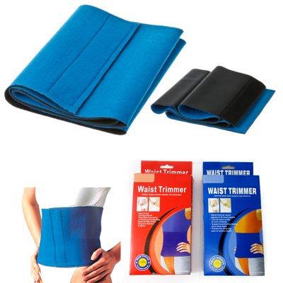Buy Waist Trimmer Exercise Wrap Belt Slimming Burn Fat Sweat Weight Loss Body Shaper Online In Indonesia 138085902
