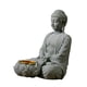 thumbnail image 4 of Estatua de Buda, soporte de incienso, colección de quemadores de incienso, escultura , adorno, decoración de mesa para dormitorio, gabinete de meditación, 4 of 9