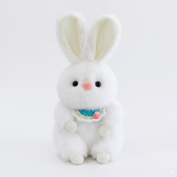 7.1in Plush Animal Toy, Hippo Pig Rabbit Stuffed Animal, Soft Plush Toy for Kids Gift and Room Decor, 1 Piece