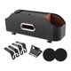thumbnail image 1 of Caja de almacenamiento colgante shamjiam Organizador del respaldo del asiento del automóvil Negro, 1 of 8
