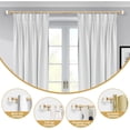 Ceramic Curtain Rods for Windows 18 to 55 Inch,1 Inch Adjustable ...