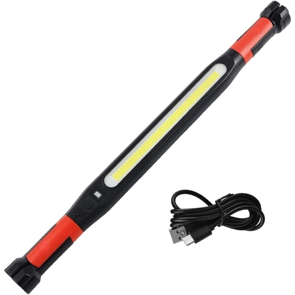 Magnetic Work Light, Magnetic Light Bar Under Hood Home Light Accessory Bar Rechargeable LED Work Light Bars for Mechanic/Car Repairing/Garage