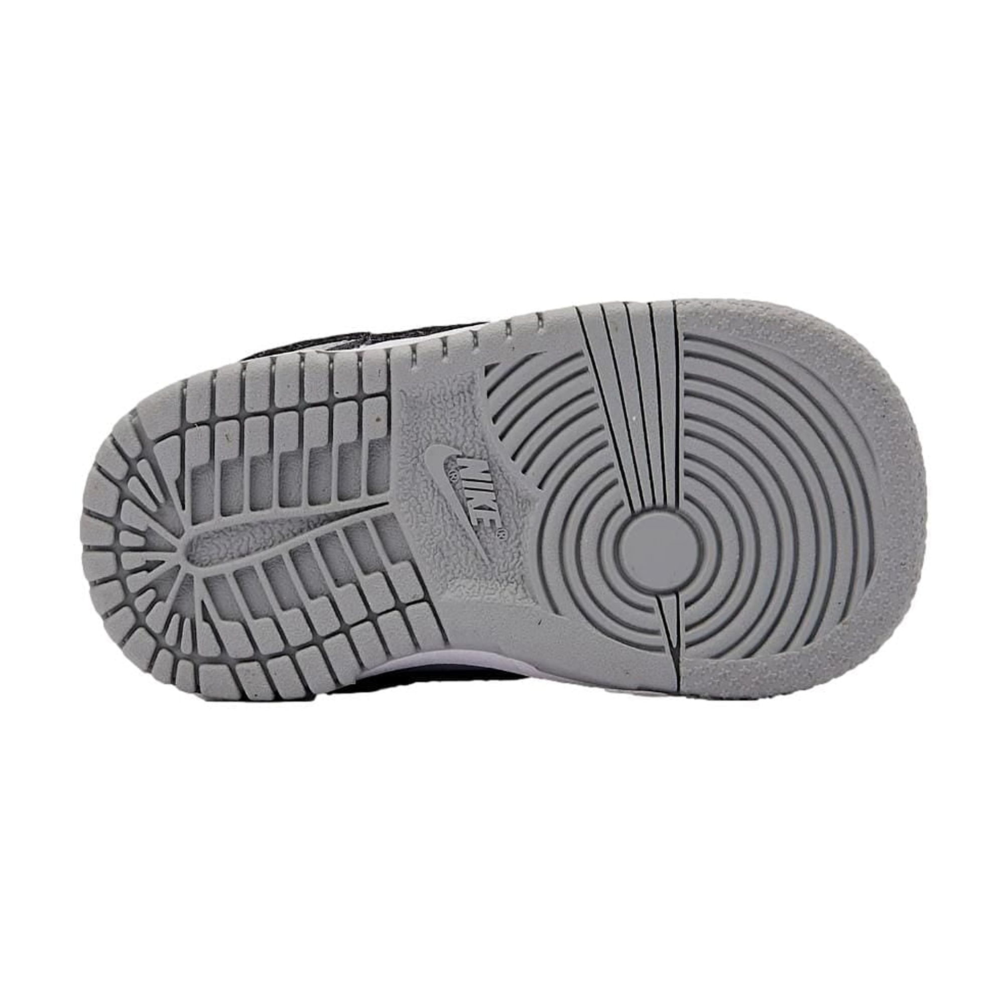 Toddler's Nike Dunk Low White/LT Smoke Grey-White (FB9107 123) - 6