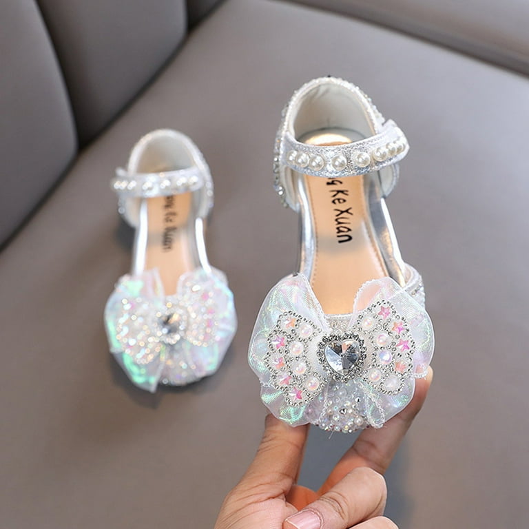 Ladies Girls Princess Girls Baby Princess Single Shoes Leather Shoes Dance Performance Shoes Light up Shoes Kids 9t Girls Shoes