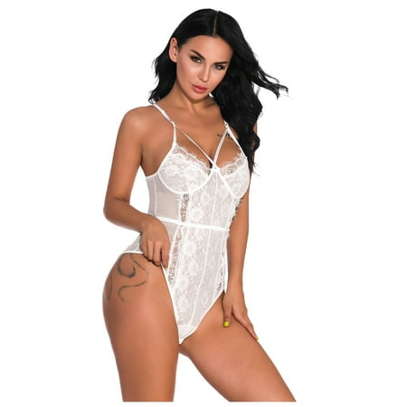 GuessLookry 2023 Sexy Lingerie Sexy Underwear Sexy Pajamas Women Lace Teddy Underwear Tights New Year Gift