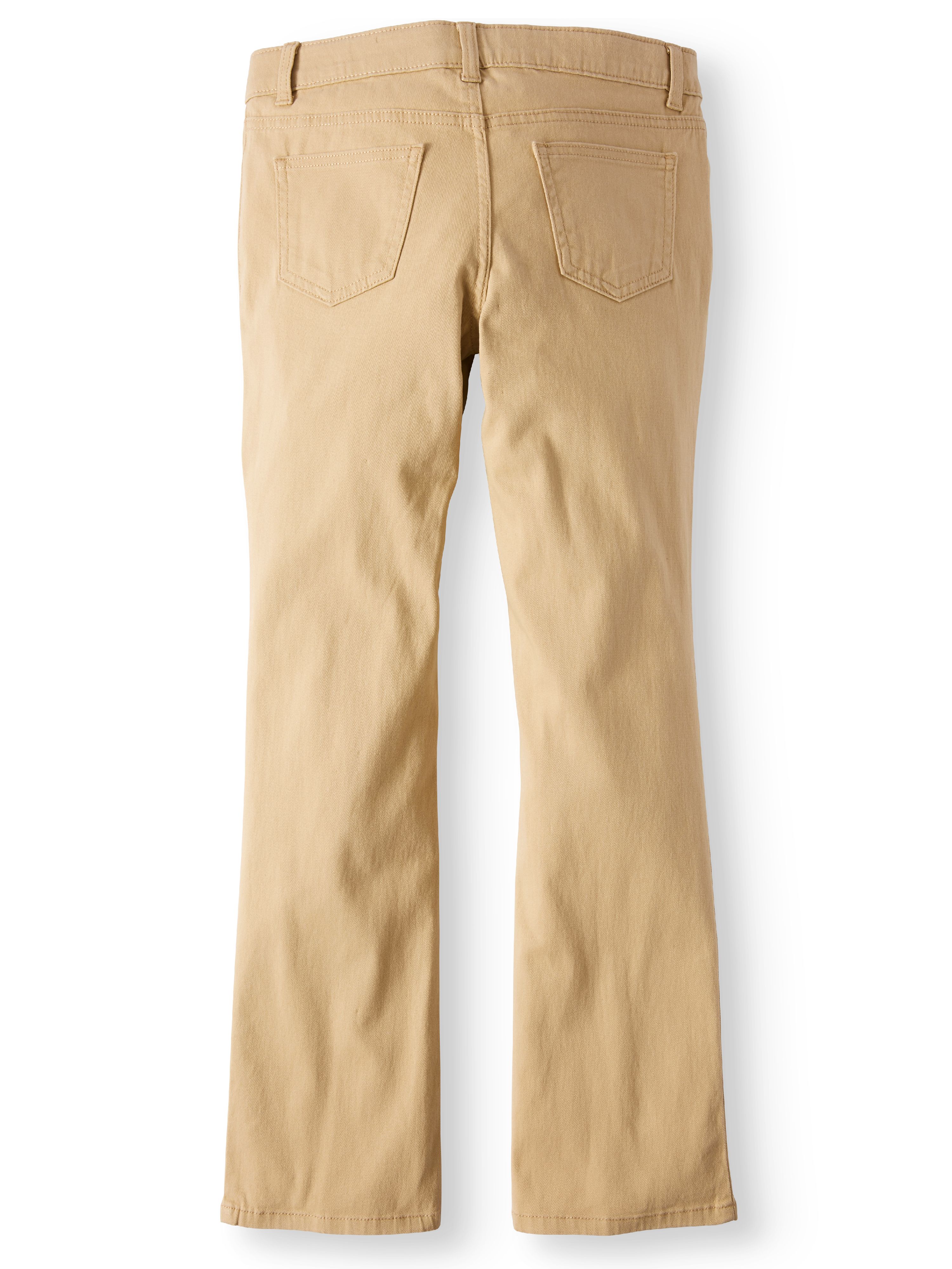 Wonder Nation Khaki Bootcut Jean (Little Girls and Big Girls) - Walmart.com