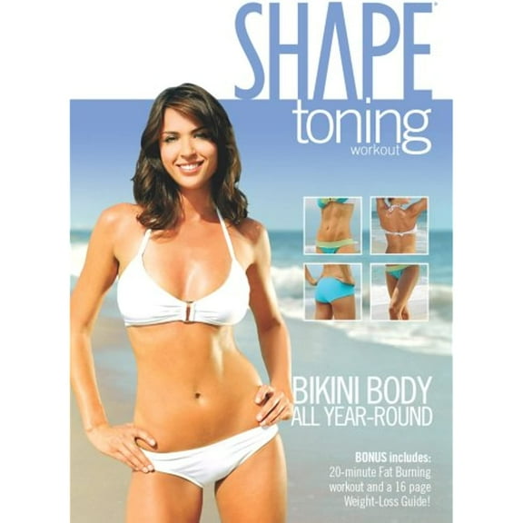 Shape Toning Workout: Bikini Body All Year-Round (DVD, 2005) NEW