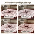 thumbnail image 7 of ODIKA Spider Web Design With Bold Symmetrical Radiating Strand for Great Room, Indoor Open Concept, Large Living Low Profile Flatwoven, 7 of 7