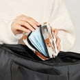 thumbnail image 5 of Squirrel Mini Makeup Bag Period Pouch Small Toiletry Bag for Men Travel Makeup Travel Bag Pouch - Velvet, Sponge, and Oxford Cloth Material - 4.7x6.6x6.6 in, 5 of 6