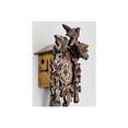 thumbnail image 3 of Eight Day Cuckoo Clock with Five Hand-carved Maple Leaves and One Bird, 3 of 5