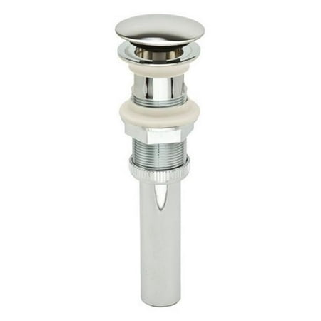 

PF Water Works PF0717-CH Chrome Plastic Push PopUp Drain