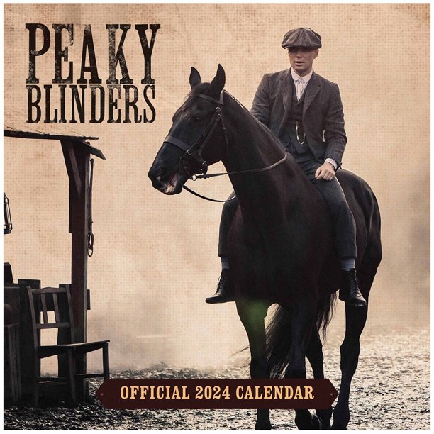 Peaky Blinders - Calendario de Pared 2024 Diseño Cuadrado (Multicolor)