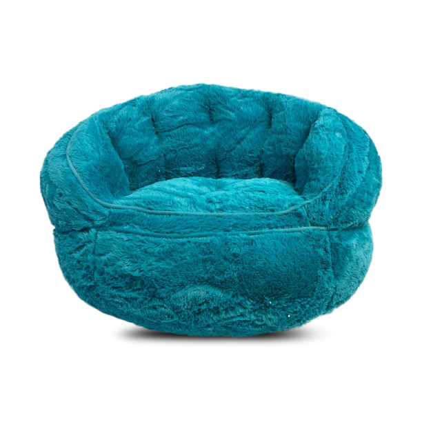 Heritage Club Faux Rabbit Fur Bean Bag Chair - Walmart.com - Walmart.com