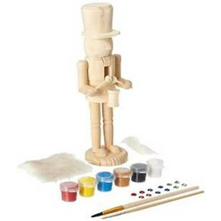 MasterPieces Works of Ahhhâ Nutcracker Drummer Holiday Wood Paint Kit