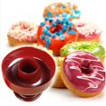 thumbnail image 3 of Molde para rosquillas, molde para prensar rosquillas, plantilla de plástico para pan de pastel hueco, impresión de galletas, 3 of 5