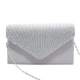 thumbnail image 1 of keepw Rectangular Envelope Bag, Portable, Silver, 1 Count, 1 of 6