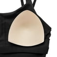thumbnail image 5 of FUTATA Women Sports Bra Strappy Medium Support Workout Running Shirts Longline Yoga Crop Top, 5 of 5