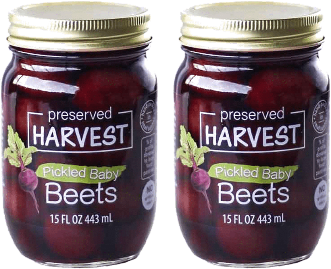 Preserved Harvest Pickled Baby Beets, 15 oz. Jars, 2Pack