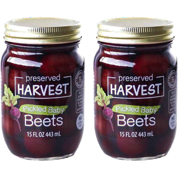 Preserved Harvest Pickled Baby Beets, 15 oz. Jars, 2Pack
