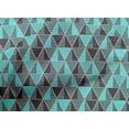 thumbnail image 5 of oneOone Cotton Cambric Fabric Triangle Geometric Print Sewing Fabric BTY 56 Inch Wide, 5 of 5