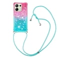 thumbnail image 1 of Funda para Xiaomi Redmi Note 13 4G Brillantina Líquida Divertida Reluciente y con Cristales en Movimiento Cuerpo Cruzado con Cordón Ajustable, 1 of 5
