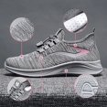 thumbnail image 4 of Women's Walking Shoes Sneakers Breathable Mesh Upper Shoes For Mountain Climbing Camping-26Gray36, 4 of 5