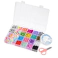 thumbnail image 4 of Beads DIY Crafting Handmade Beads Jewelry Making Clothes Decoration Accessories with 24 Grids Box, 4 of 9