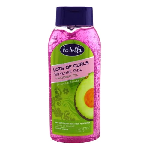 La Bella Lots Of Curls Styling Gel Avocado Oil 22 Oz 6 Pack Walmart Com Walmart Com