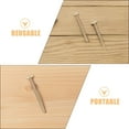 thumbnail image 3 of Raindrops 10Pcs Lightweight Golden Survey Marker Stakes for Outdoor Benchmark and Observation Use, 3 of 8