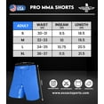 thumbnail image 4 of Exxact Sports Pro MMA Shorts, No-Gi BJJ Jiu Jitsu Shorts for Men, Boxing, UFC, Cross Training, Kickboxing & Grappling Shorts (Dragon, Adult X-Large), 4 of 6