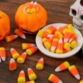 thumbnail image 2 of 50pcs Halloween Resin Candy Corn Artificial 3d Candy Corn Bead Fall Faux Corn Scrapbooking Embellishments, 2 of 5