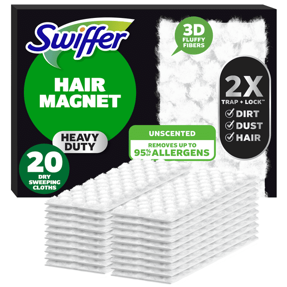Swiffer Hair Magnet HD 20 Count Unscented