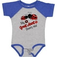 thumbnail image 3 of Inktastic My Great Aunt Loves Me with Cute Ladybugs Boys or Girls Baby Bodysuit, 3 of 5