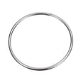 thumbnail image 1 of 304 Inoxidable Acero O Anillo, 1uds 120mm(4,72) Exterior Diámetro 5mm Grosor Multiusos Metal Soldado O-Anillo Redondo Anillo, 1 of 5