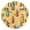 Gold, variant on Colorful Beer Bottle Round Wall Clock Battery Operated Silent Non-Ticking Bedroom Office Kitchen Home School Decor 10"(Gold)