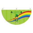 thumbnail image 1 of St Patrick Jour Fan Flag Polyester Vert 90 * 45 Cm de Haute Qualité Durable Plié, 1 of 5