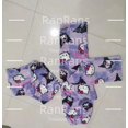 thumbnail image 4 of Miniso Sanrio Kuromi-pantalones de pijama holgados para mujer, ropa de estar por casa con dibujos animados, Hello Kitty, dos piezas, 4 of 5