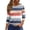 Multicolor, variant on CIENVNSTG Womens Tops 3/4 Length Sleeve Crew Neck Shirt Summer Fashion Printed Tunic Tops Basic Tees Blouses Loose Fit Pullover Mint Green L