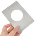 thumbnail image 5 of OUNONA 2Pcs Door Reinforcement Plates in Stainless Steel with Rounded Corners for Safe Home Installation, 5 of 6