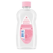 Johnsons Baby Body Moisturizing Oil, Liquid Mineral Oil for Baby Massage, Original, 14 fl oz