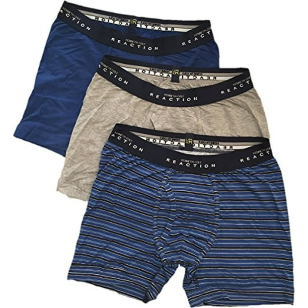 Kenneth Cole Kenneth Cole Reaction Mens Cotton Boxer Briefs 3 Packs Size Small Walmart 2697