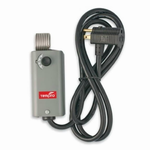 Tempro TP507 Line Voltage 35 To 95 Degree F Steel housing SPST Thermostat