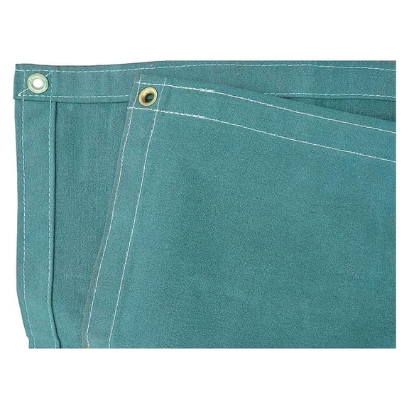 4 Ft. x 4 Ft. Green 10 Oz. Canvas Tarp