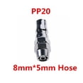 thumbnail image 1 of Pneumatic Fittings,Air Compressor Hose Quick Coupler Socket Connector SP20,PP20,SM20,PM20,SH20,PH20,SF20,PF20. ,Long Lasting, 1 of 7