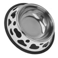 thumbnail image 3 of Bol en Acier Inoxydable pour Chien et Chat, Bol pour Chien de Compagnie Mignon Modèle de Vache Ronde Incassable pour Chiots pour la Nourriture Humide pour Petits Chiens, 3 of 9